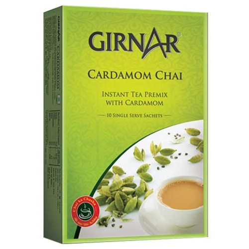 Girnar Instant Tea - Premix With Cardamom,  10 pcs  -1.webp